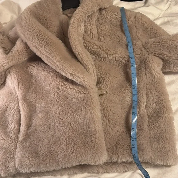 Banana Republic Sherpa Jacket Coat Faux Fur